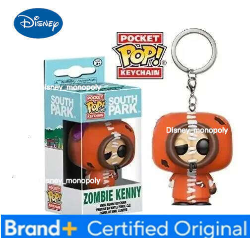 Disney FUNKO POP Keychain SCROOGE McDUCK Zombie Kenny TINA BELCHER ASH SALLY Seated CHOST RIDER ELVIRA Marvels Action Figure Model Toys H260205