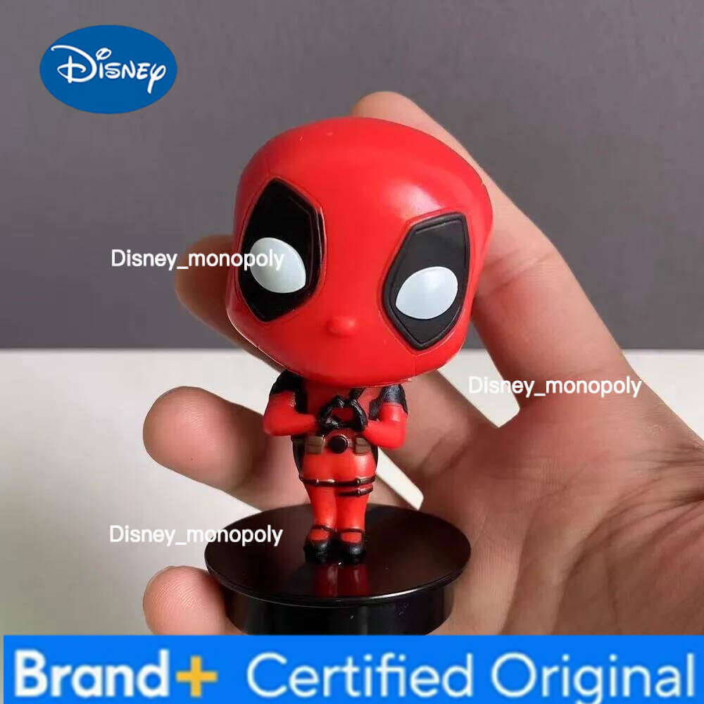 Disney Deadpool-Wolverines Action Toys Movies DOGPOOL Anime Figure Dolls Desktop Decor Gifts for Chidren H260205