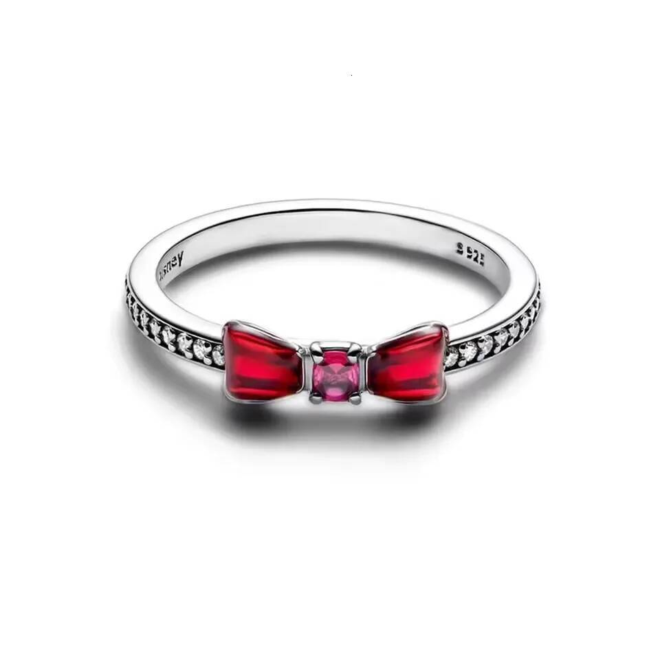 Princess Series Rings 925 originales Jasmine Ariel Snow White Bow Tiana Tiara Sparkling Ring Women Jewelry Gift DIY 2025 - view 6