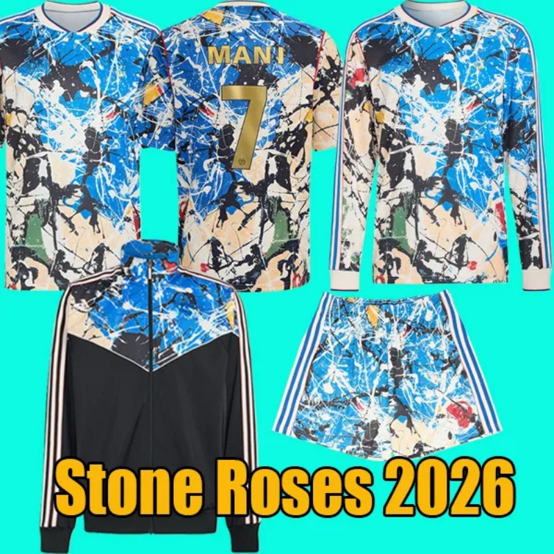 Manchester SESKO MBEUMO CUNHA 25 26 27 Soccer Jerseys football shirts B. FERNANES men kids kits MAINOO goalkeeper United Stone Roses 2026 tracksuit jacket