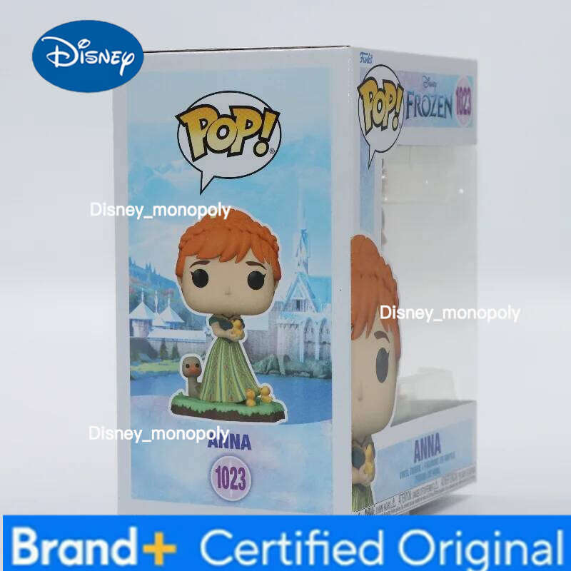 Disney Funko Pop Original Frozen Elsa Action Figure Toys Gift for Boys Girls Kids Collectible Model Ornaments H260205