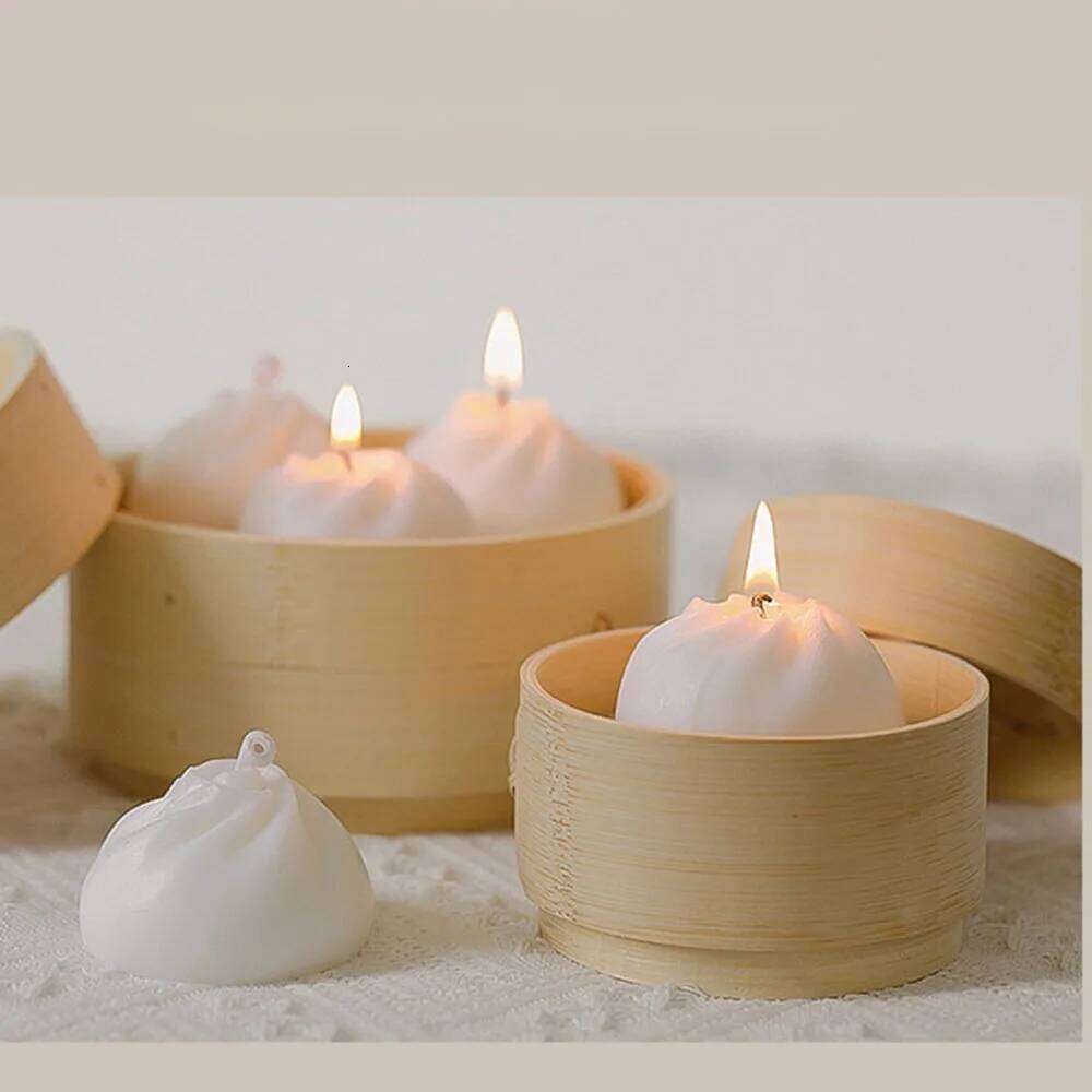 Xiaolongbao Scented Candles Romantic Air Fragrance Diffuser Fresh Home Lasting Aromatherapy Companion Christmas Gift S260204
