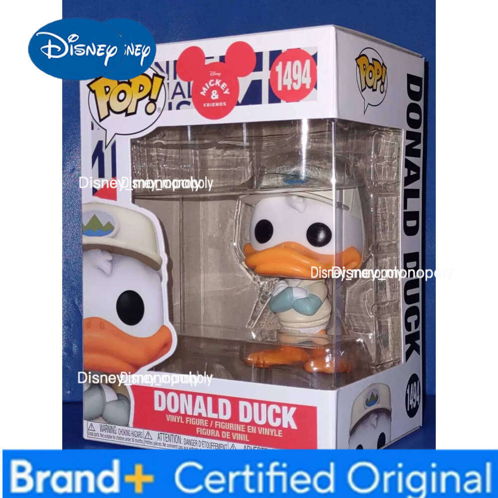 Disney Funko Pop Donald Duck Action Figures Model Toys Anime Collectible Vinyl Figure Decoration Figureine Kids Festival Gifts H260205