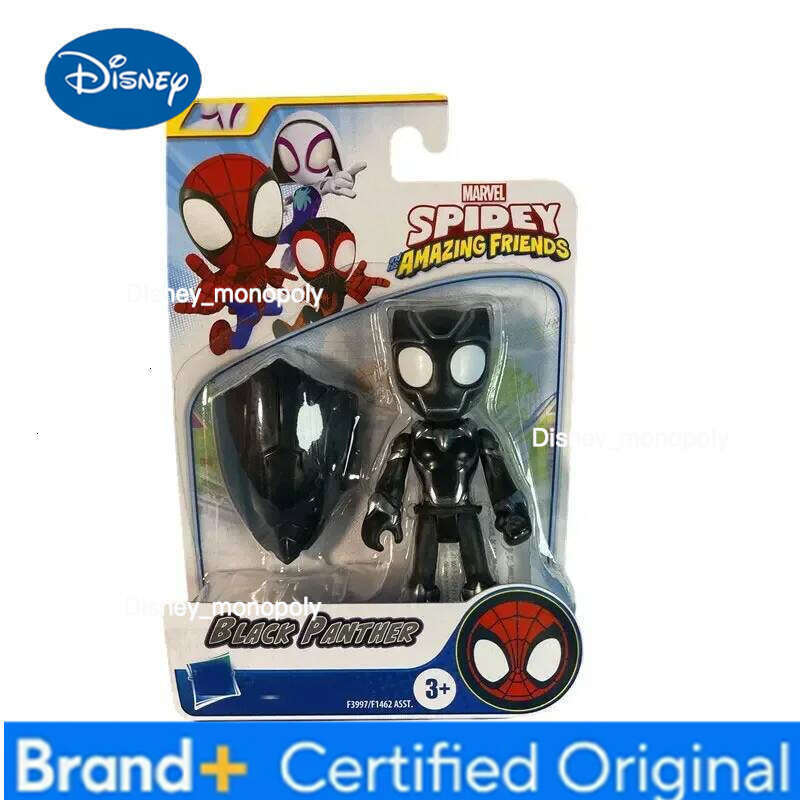 Disney Superhero Adventures Spider-Man Spidey Man and His Magical Friends Q Version Action Figure Collectable Model Toy Gift H260205