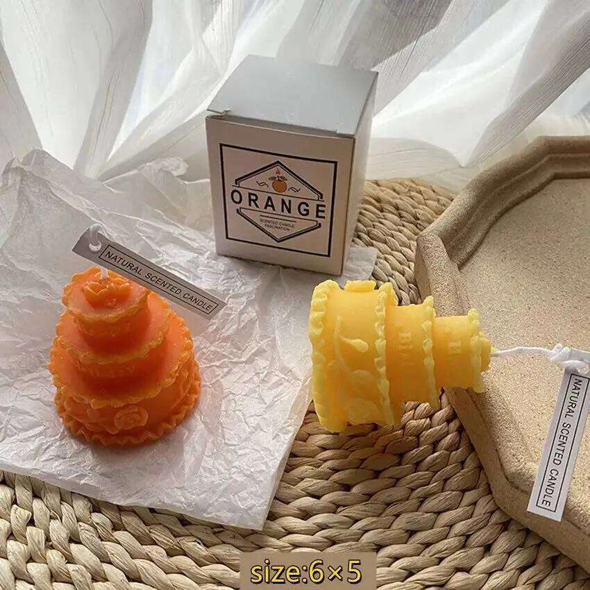 Creative Handmade Soywax Scented Candle Aromatherapy Home Gift for Birthday Wedding Decoration Photography Fragrance S260204