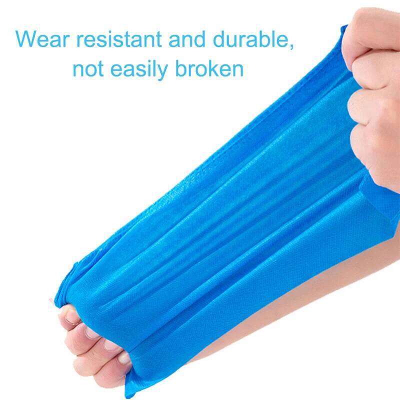 100Pcs Disposable Shoe Covers Indoor Carpet Floor Protection Boot Cover for Household, Construction, Workplace S260204