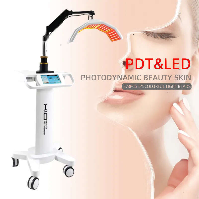 Vertical Photodynamic Therapy Skin Tightening Face Lifting Wrinkle Acne Treatment Anti-Aging Beauty Salon 7 Color PDT LED Devic