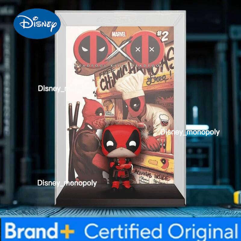 Disney Funko Pop Comic Covers Spider-Man 2099 #1/Deadpool Kills Deadpool #2/Spider-Man #1 2016 Toy for Boy Gift Collectible Ornaments H260205
