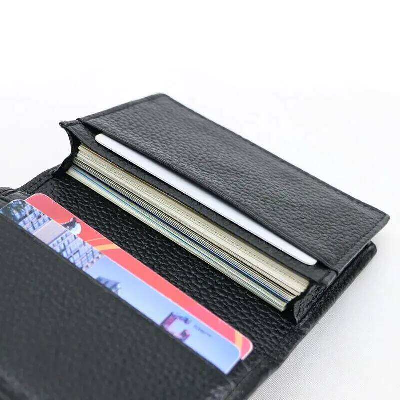 Genuine Leather Business Holder Name Case Wallet for Men & Women Z260205