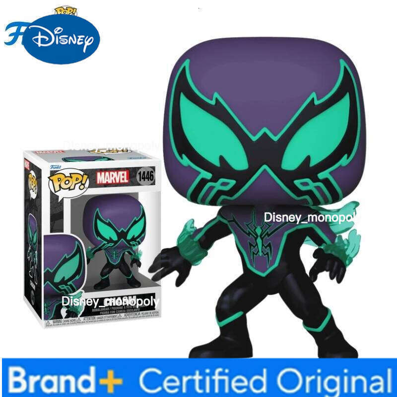 Disney Marvel Funko Pop Comics & Superheroes Symbiote Suit Spider-Man/Fear Itself Suit/Chasm Toys for Boys Gift Collectible Ornaments H260205