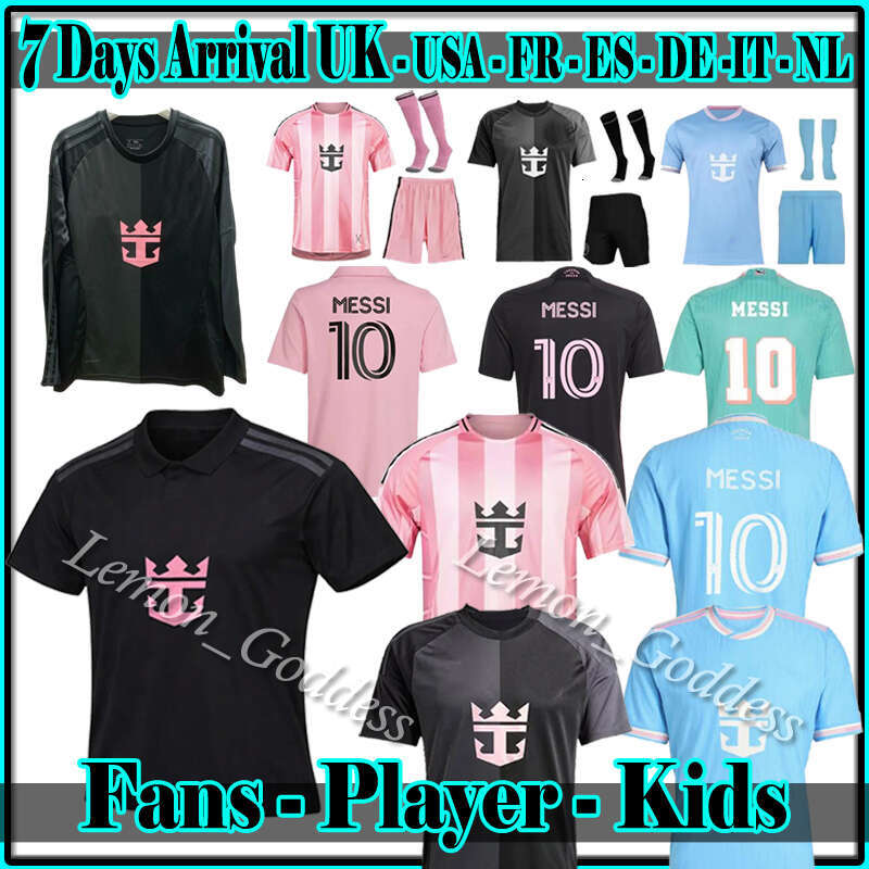 S-4XL 2025 2026 2027 inter maimiS soccer jerseys inter miamikids football kits inter miamia jersey football FANS PLAYER MEN KIDS KIT SETS 25 26 27