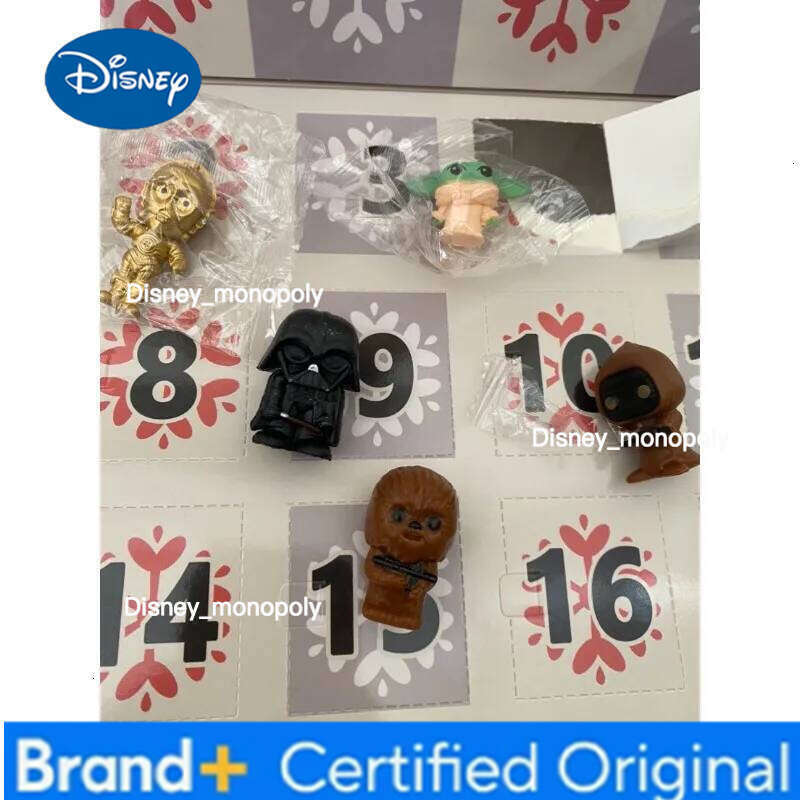 Disney In Stock High Quality Advent Calendar Random Box Desk Ornament Christmas Toy For Kid Toys Gift H260205