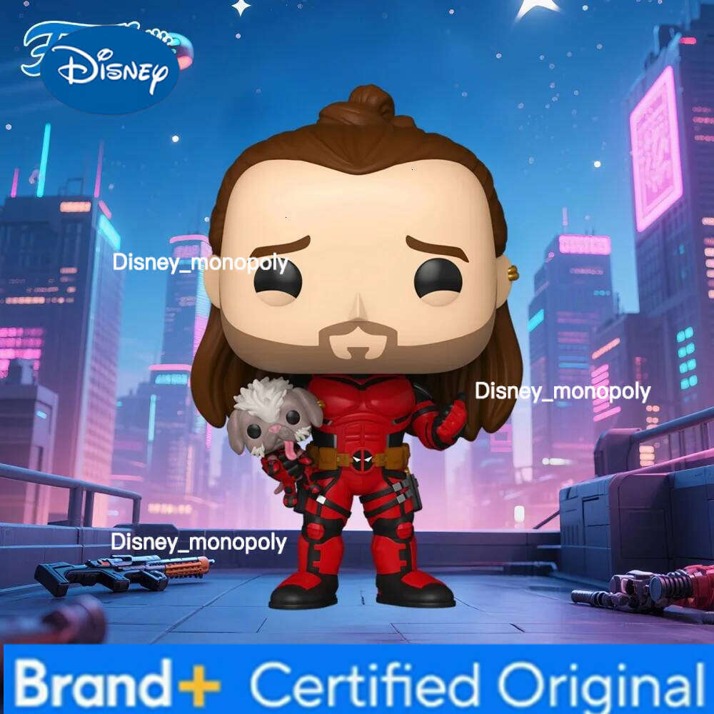 Disney Original Deadpool Action Anime Nicepool Global Limited Edition #1508 Marvel Series Figure Model Collectible Toys Gifts H260205