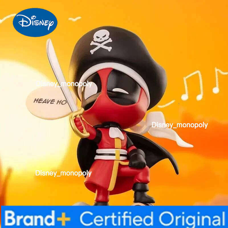 Disney POP MART Marvel Deadpool Series Blind Box Guess Bag Desktop Decoration Cute Model Gift Girl Toys Anime H260205