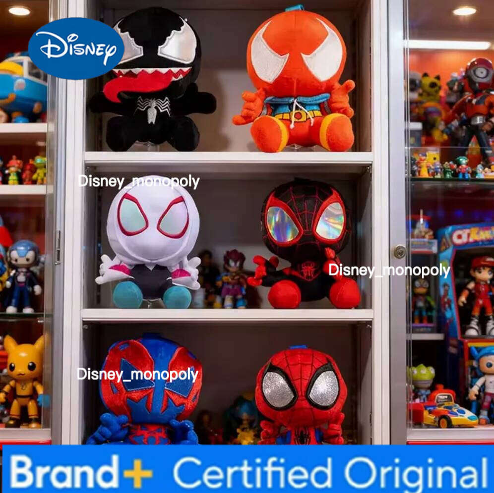 Disney Spider Man Series Blind Box Cosbi Plush Anime Peripheral Figurines Backpacks Pendants Ornaments Surprise Gift for Boys H260205