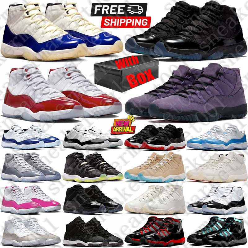 Free Shipping With Box Basketball 11 Shoes Designer jordan11men 11s jordan11sgamma sneakers Gamma Blue trainers for mens womens sneaker trainer quality