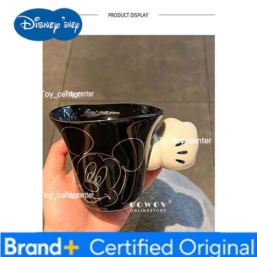 Disney Mickey cartoon cute ceramic mug creative personalized premium couple coffee water cup festival gift wholesale H260205