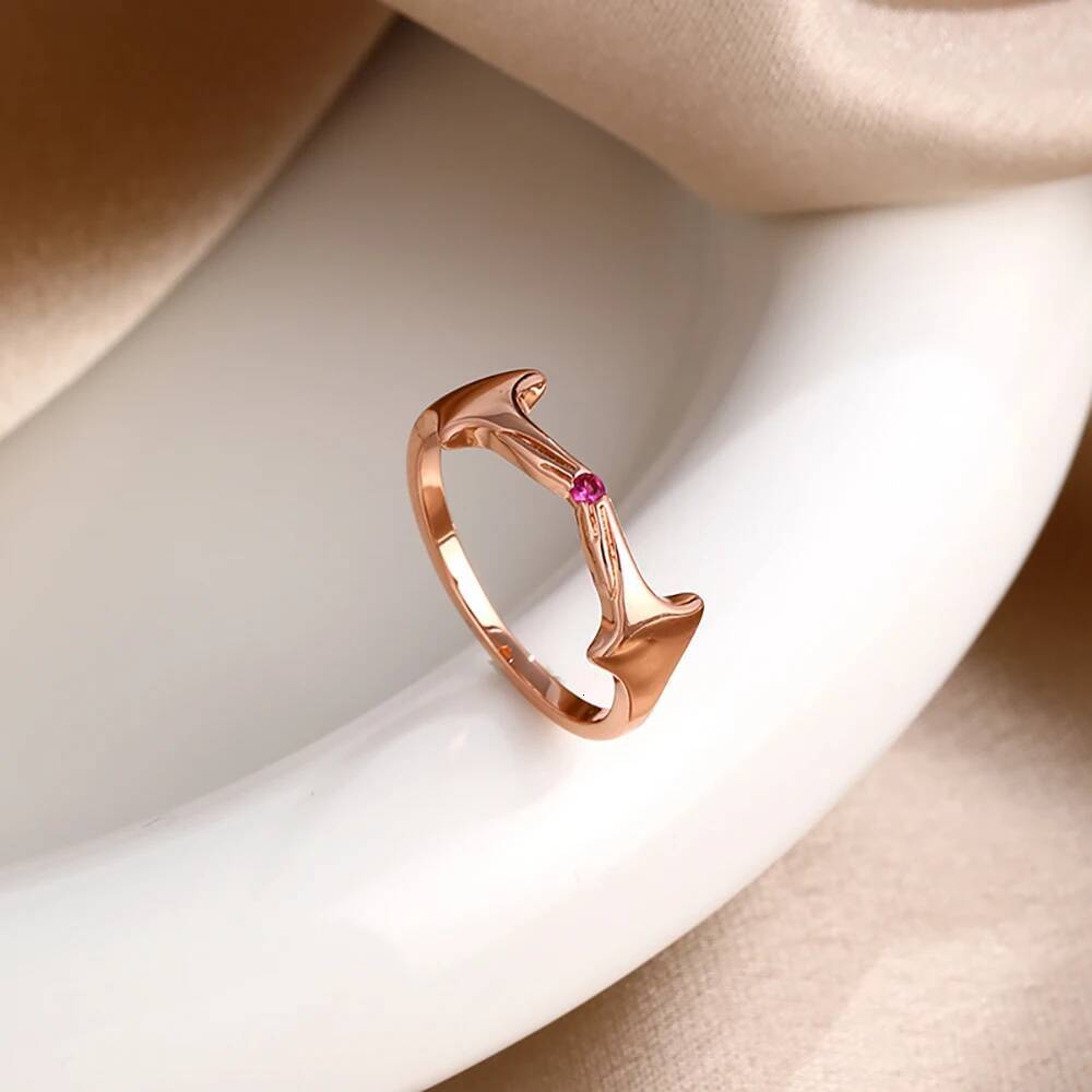 Disney Designer Jewelry Miniso Disney New 925 Sterling Silver White Zircon Arrow Rings Size 6 7 8 9 Fashion Fine Jewelry For Women Girl Festival Gift  - view 4