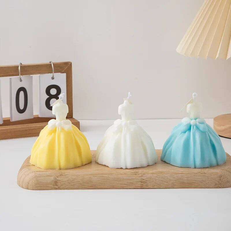 Elegant Luxury Romantic Wedding Scented Candles - Handmade Long-lasting Fragrance Table Centerpiece Decor Prop Ambience Ornament S260204