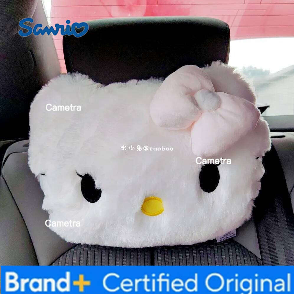 Sanrio Big Size Back Cushion Melody Hello Kitty Sofa Bed Bay Window Home Decor Pillow Hug Plushies Xmas Gift H260205