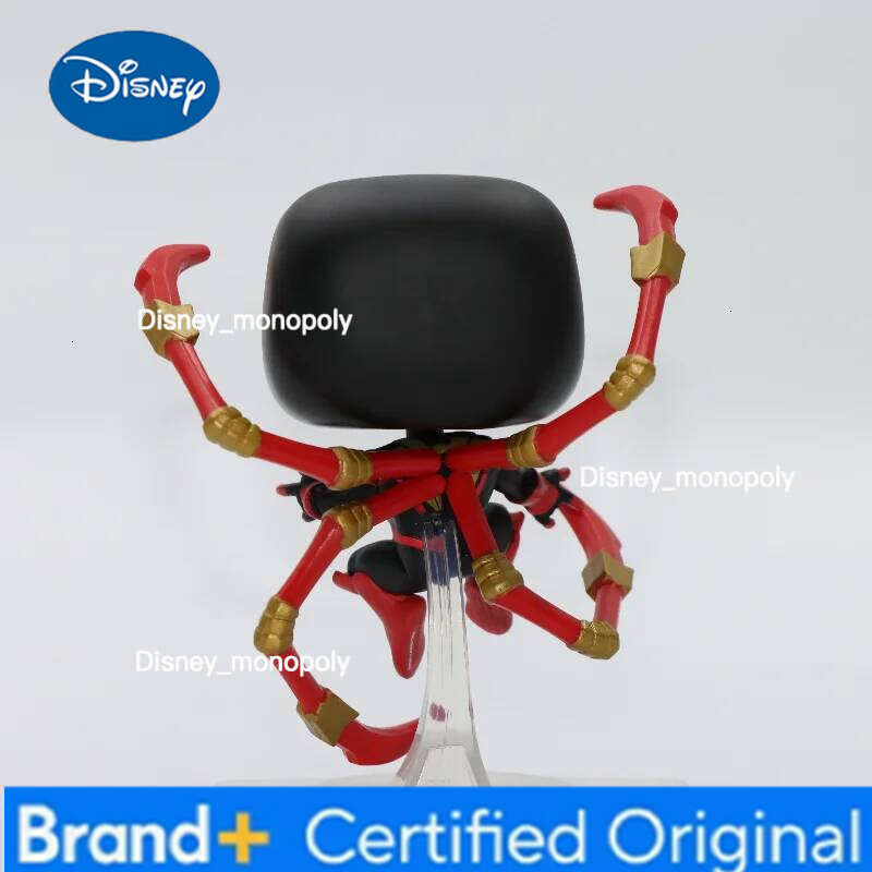 Disney Funko Pop Original Marvel Miles Morales Iron Spider #1448 Action Figure Model Figureine Toys Gifts for Kids Collect Deskt Doll H260205