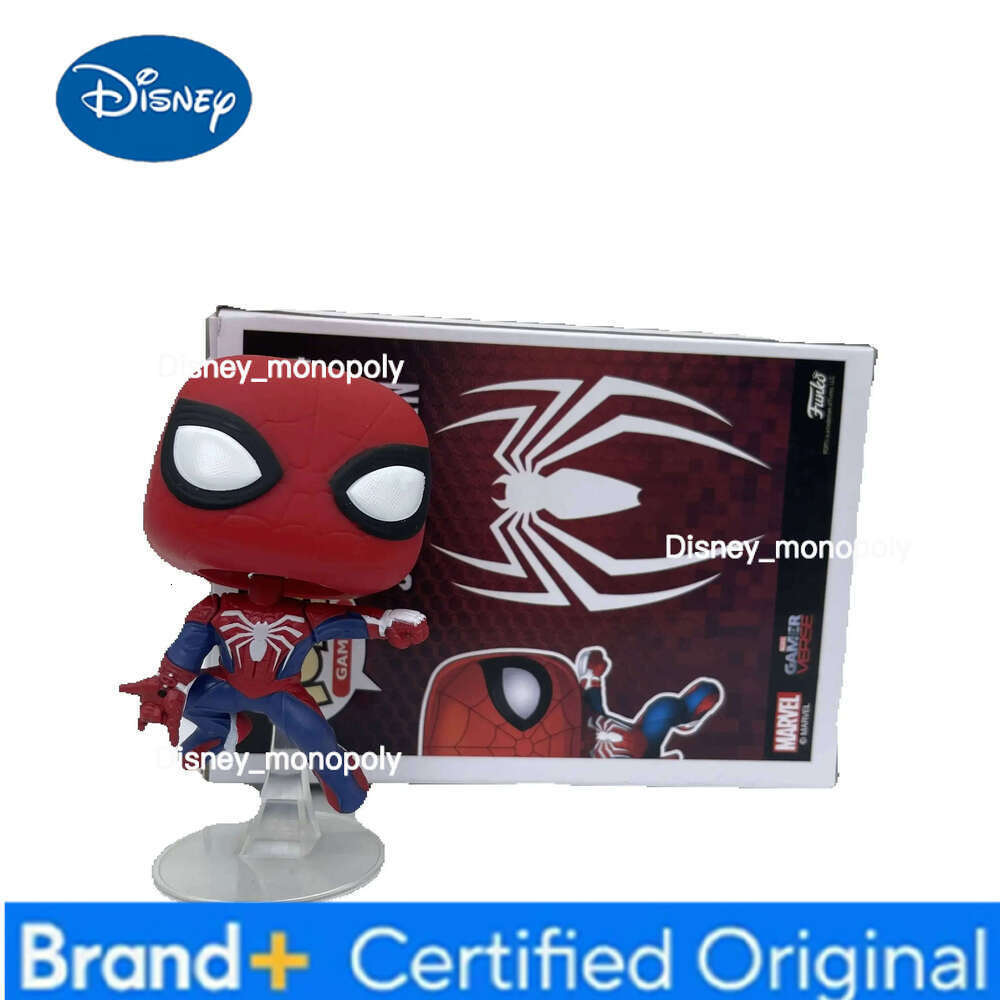 Disney NEW Popstyle Desktop Decoration Avengers Spiderman #334 Limited Collection PVC Action Figure for Kids Xmas Toys H260205