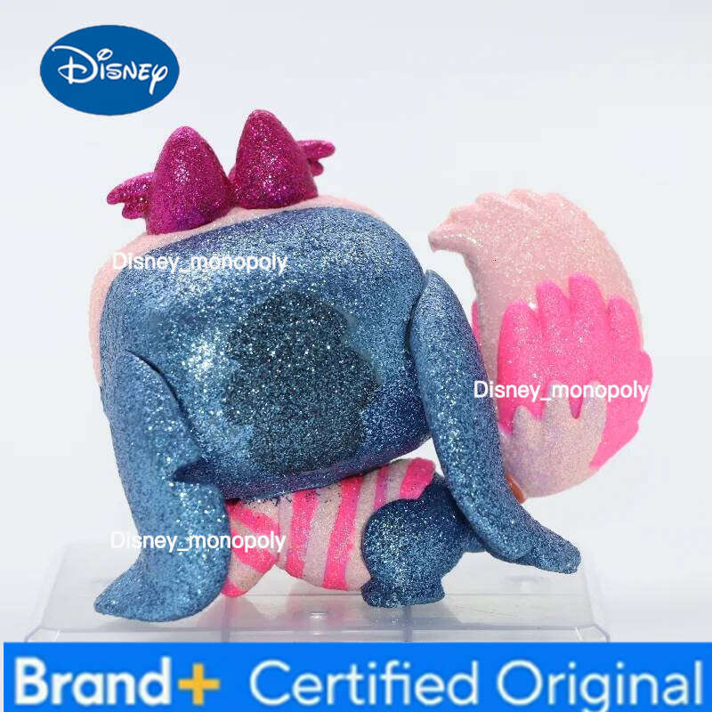 Disney Original Funko Pop as Cheshire Cat Glitter Edition Action Figure Lilo Stitch Vinyl Figurine Model Toy Gift for Kids H2602051
