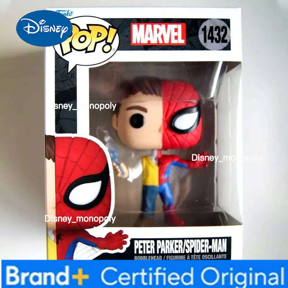 Disney Pop! Marvel Spider Man Action Model Toys Funko Pop Collectible Vinyl Figures Movie Figureine Souvenir Statue Doll Gift H260205