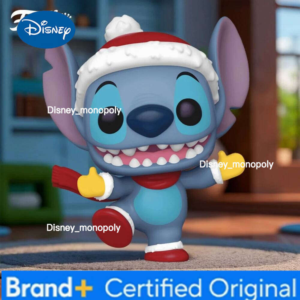 Disney Stitch Series Action Figure Gamer Ugly Model Limited Edition Anime Original Funko Pop Statue Dolls Collectible Toy Gifts H260205