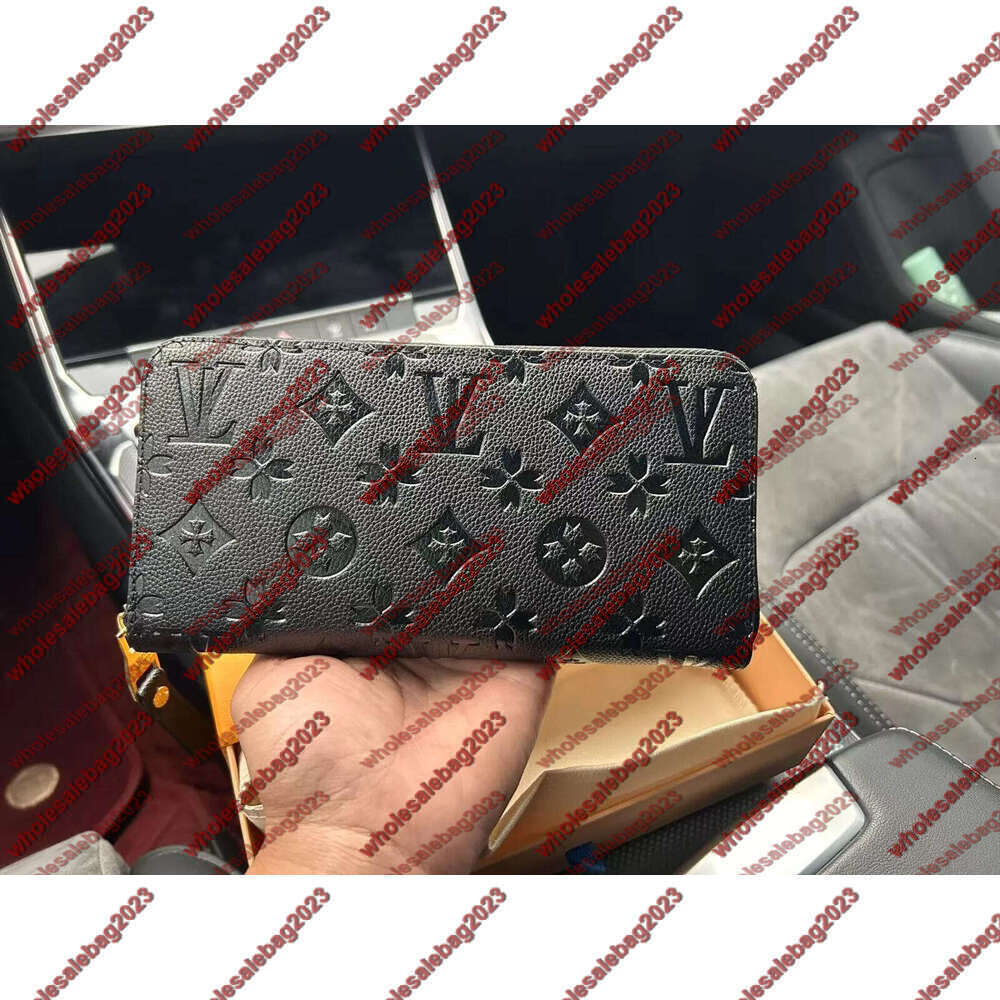 wholesalebag2023 designer bag zipper wallets Men Women leather bags High Quality Classic Letters coin Purse Box Wallets Holders bag With box