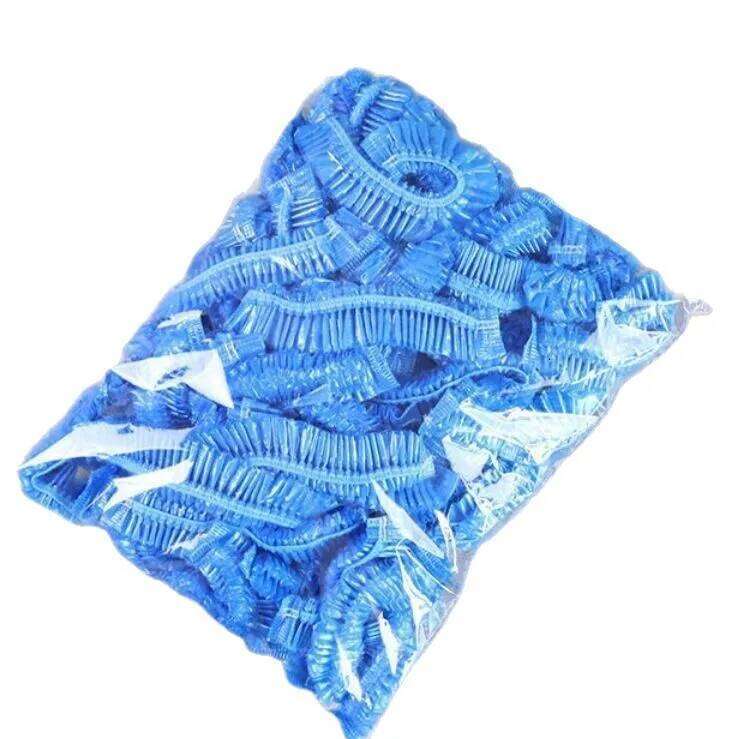 Disposable Thickened Dust Covers Shoe Transparent Pink Blue Indoor Waterproof and Dustproof Foot Cover S260204