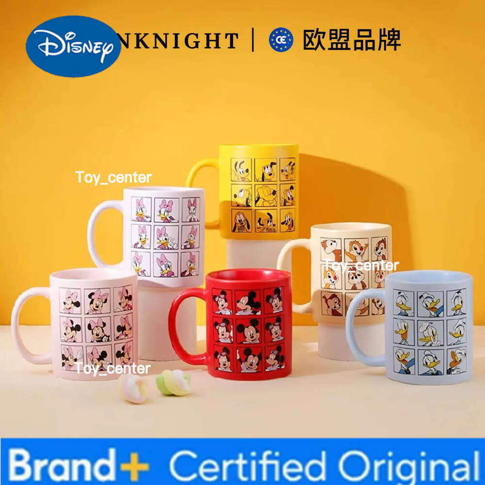 Disney Ceramic Mug Office A Sense of Sophistication Household Mickey Coffee Mugs Toy Story Cups Holiday Gifts Kids Water Bottle H260205