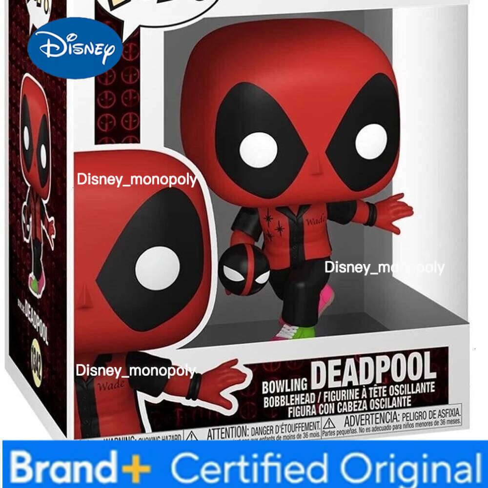 Disney 1pc Original Marvel X-Men Deadpool Figure Model Toy H260205