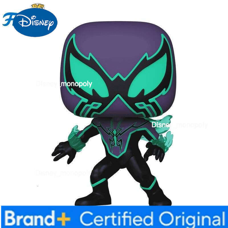 Disney Marvel Funko Pop Comics & Superheroes Symbiote Suit Spider-Man/Fear Itself Suit/Chasm Toys for Boys Gift Collectible Ornaments H260205