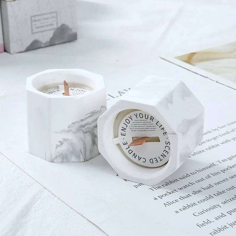 Marble Scented in Ink-Wash Ceramic Cup, Best Selling Aromatherapy Candle Gift Set, Creative Home Decor for Relaxation H260205