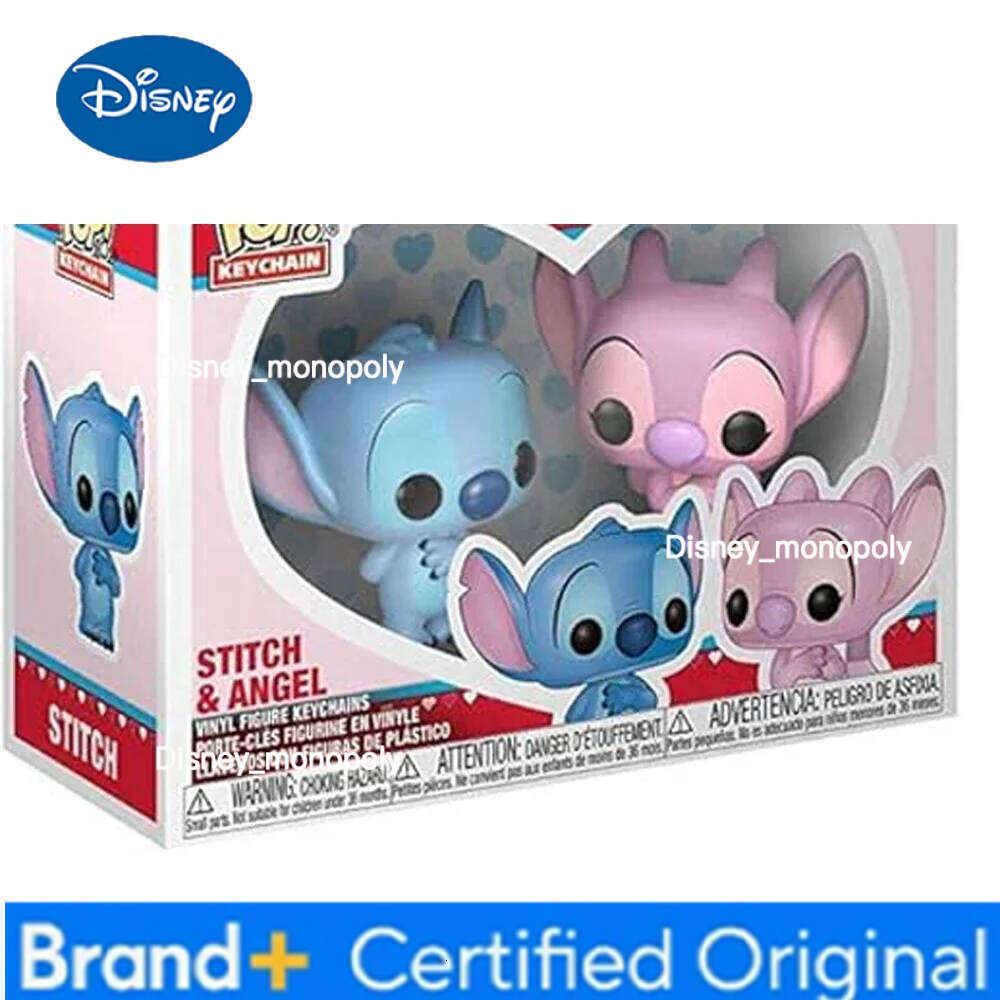 Disney Pocket Keychain Scrump Summer Stitch Figure Model Toy H2602051