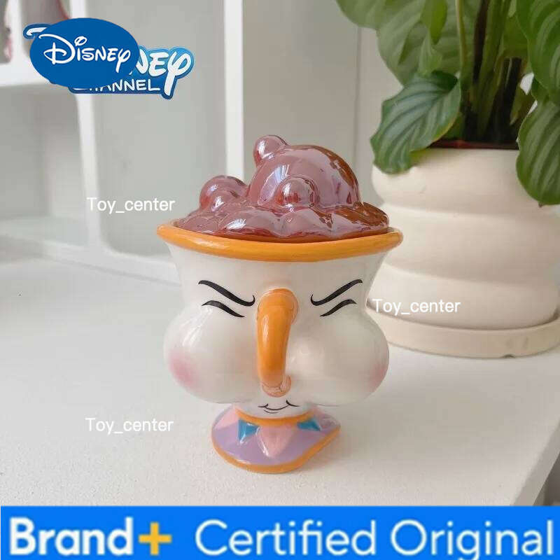 Disney Beauty and The Beast Ceramic Mug with Lid Cartoon Creative Coffee Cup Milk Tea Office Home Use Gift for Women Girls H260205