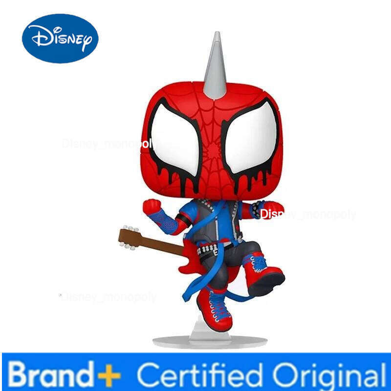 Disney Marvel Avengers Venom Spider-Man Series Noctilucent Vinyl Figure Collection Model Toys New Year's Christmas Gifts 10cm H260205