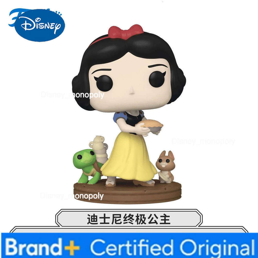 Disney Princesses Funko Pop Animation & Cartoons Snow White Peripheral Figurines Toys for Boys Gift Collectible Ornaments H260205