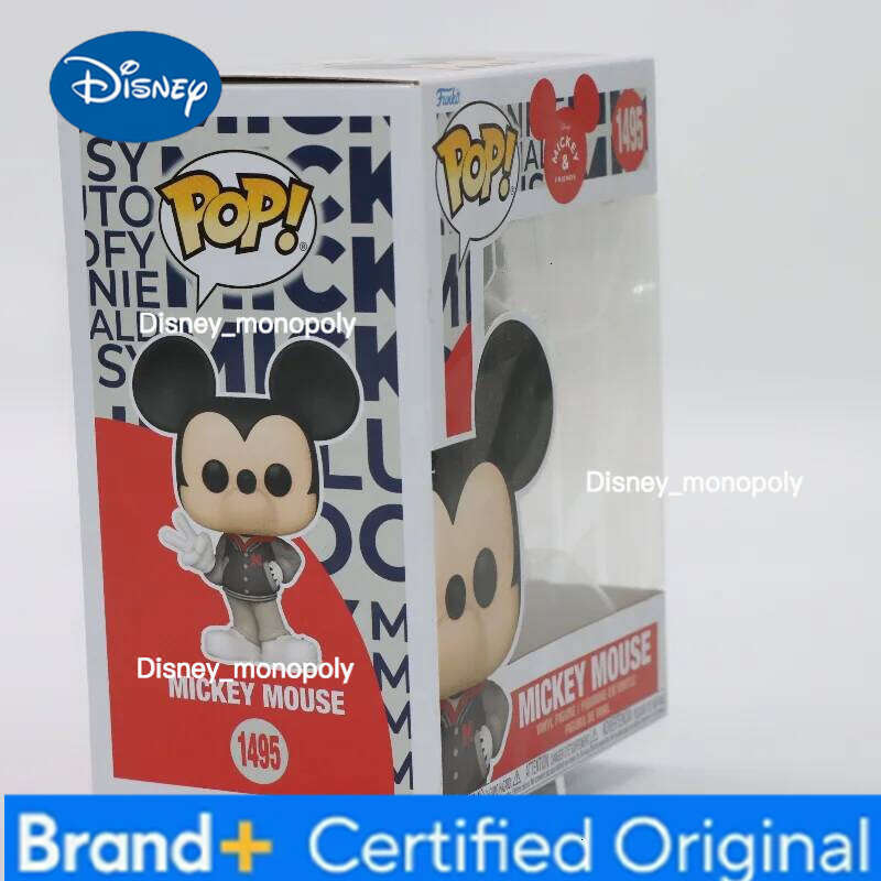 Disney Funko POP Original Mickey Mouse Donald Duck Collectible Figurine Desktop Ornament Peripheral Toy Holiday Gift for Kids H260205
