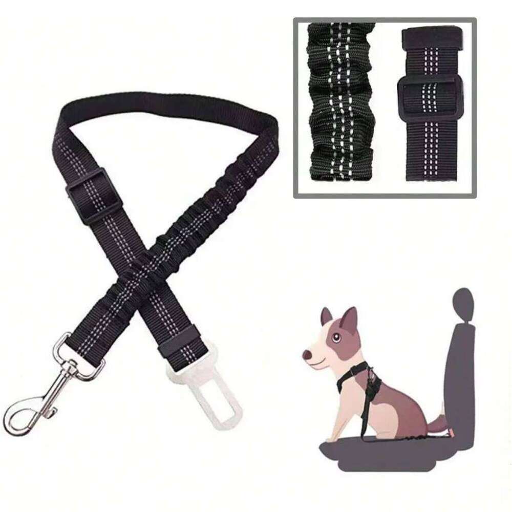 Advanced Belt Car Nylon Material Seat Buckle Adjustable Length Suitable for Any Pet Dog Traction Rope 26L0205