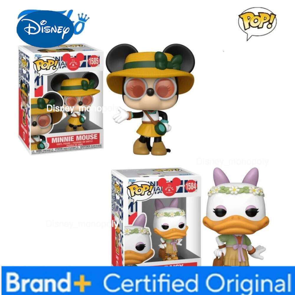 Disney Minnie Mouse Action Figures Funko Pop Anime Series Daisy Duck Figure Collectible Decoration Limited Edition Model Gifts H260205