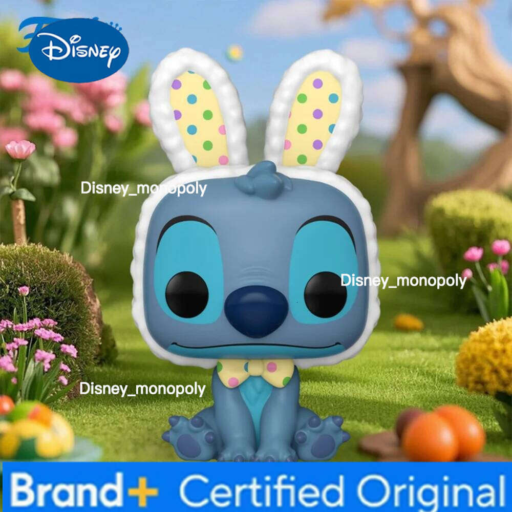 Disney Stitch Series Action Figure Gamer Ugly Model Limited Edition Anime Original Funko Pop Statue Dolls Collectible Toy Gifts H260205