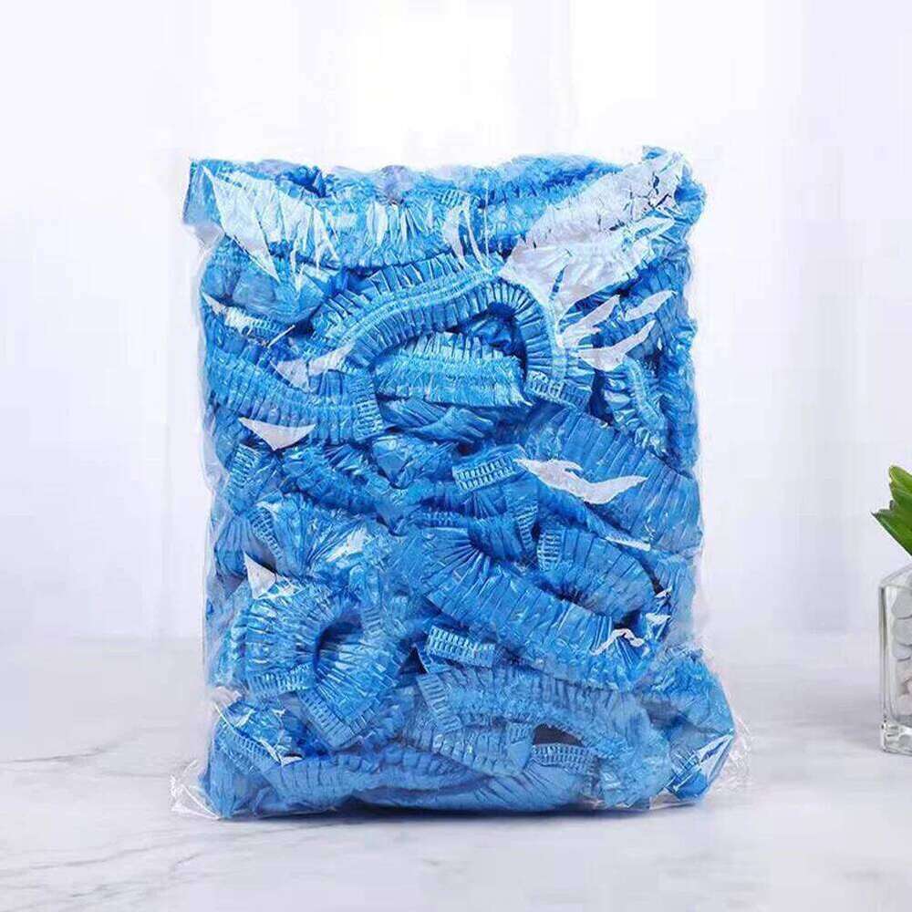 200pcs Boot Covers One-time Shoes Cover Plastic Overshoes S260204