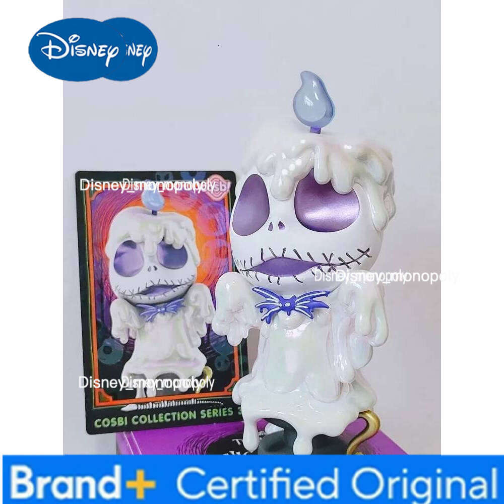 Disney New Hot The Nightmare Before Christmas V3 Cosbi Collectible Jack Skellington Figures Blind Box Halloween Gift Surprise Toys H260205