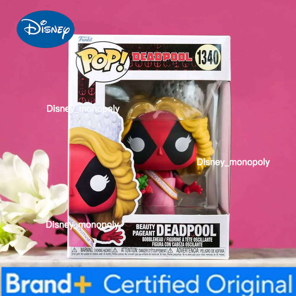 Disney Funko Pop Marvel Deadpool Action Figures Toys Collectible Vinyl Figure Anime Q Version Figureine Limited Edition Model H260205