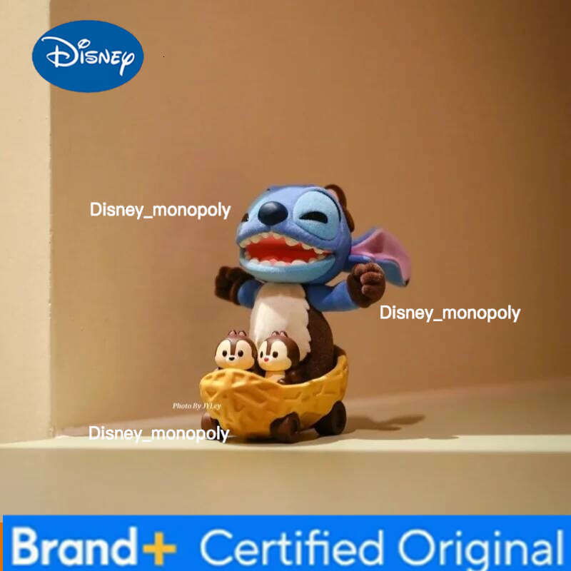 Disney Genuine HotToys Stitch Fan-Cination Series Mickey Friends COSBI Blind Box Collectibles Trendy Figurines Gift Decorative Ornament H2602051