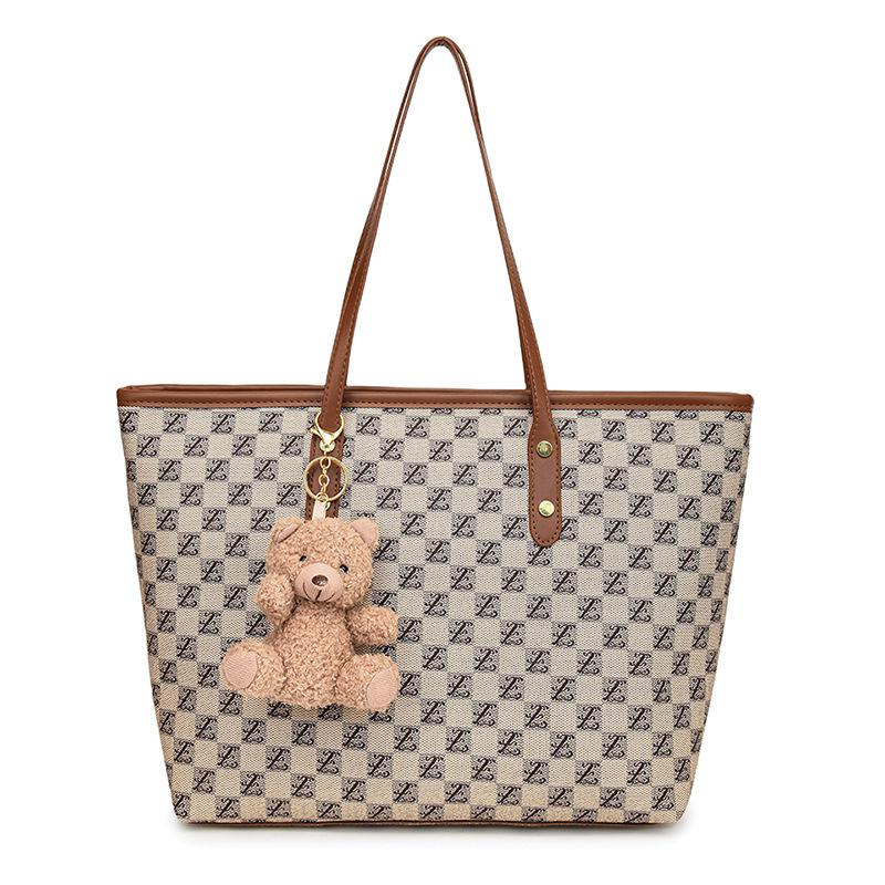 free shipping design bag 2026 Women's Retro Fashion Tote Stylish Large Capacity Shoulder Bag, Spacious Casual Purse
