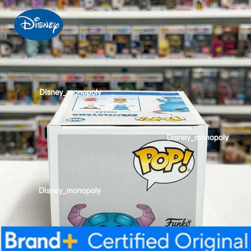 Disney Funko Pop Monsters Inc Walle Vinyl Figures Sulley 385 Action Figure Limited Edition Collecti Ornament Doll Model Toy Gift H260205