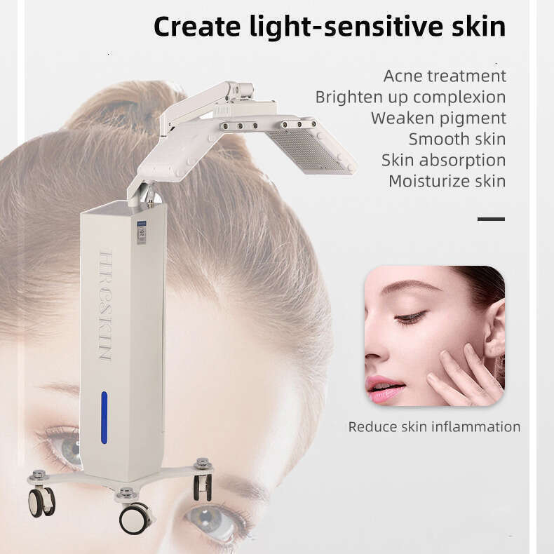 Photodynamic Therapy Multifunctional Skin Care Face Lifting Neck Forehead Wrinkle Remove Acne Treatment 4 Colors LED Beauty Apparatu